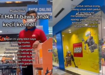 Viral, Ibu-Ibu Protes ke Pegawai Gegara Anaknya Tabrak Tembok Kaca Toko Mainan Sampai Terluka, Tuai Pro Kontra Publik