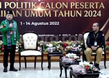 Daftar ke KPU, Ketum PPP: Kami Harap Pemilu 2024 Berkualitas dan Jauh Lebih Baik
