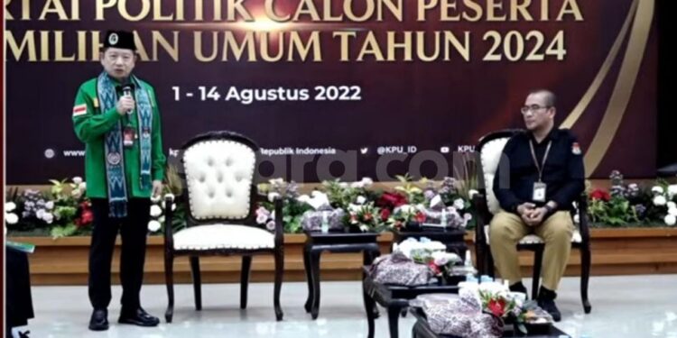 Daftar ke KPU, Ketum PPP: Kami Harap Pemilu 2024 Berkualitas dan Jauh Lebih Baik