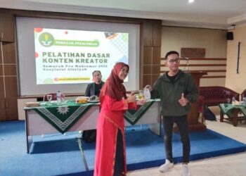 Sambut Muktamar ke 48, PDNA Pekalongan Gelar Pelatihan Content Creator Muda