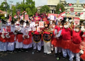 Gema Karnaval 77 Tahun Indonesia SD Muhammadiyah 1 Ketelan