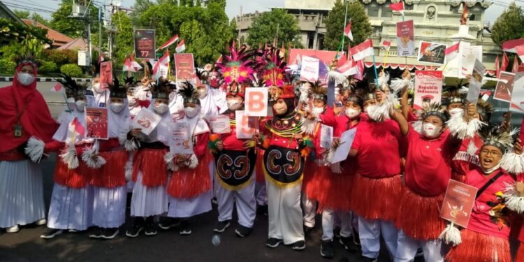 Gema Karnaval 77 Tahun Indonesia SD Muhammadiyah 1 Ketelan