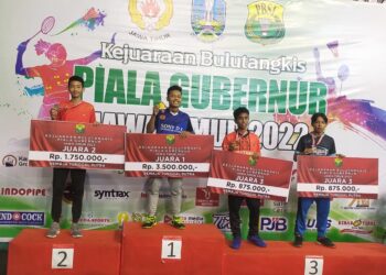 Atlet Bulu Tangkis SMAM 8 Gresik Mewakili Jatim di Piala Presiden