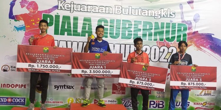 Atlet Bulu Tangkis SMAM 8 Gresik Mewakili Jatim di Piala Presiden