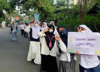 Saat 640 Siswa Spemdalas Berpawai