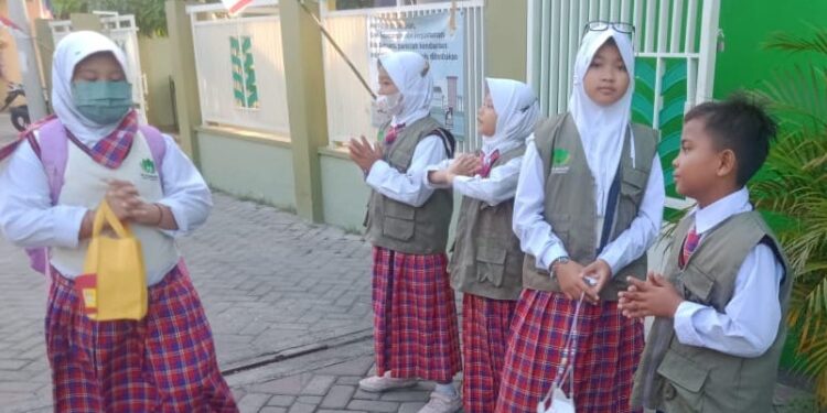 SD Almadany Kini Punya Penegak Disiplin Sekolah