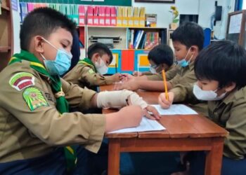 31 Siswa SDMM Mengikuti Seleksi Student Librarian