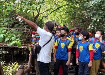 Sekolah Kreatif Baratajaya Kenalkan Siswa Pamurbaya sebagai Benteng Kota
