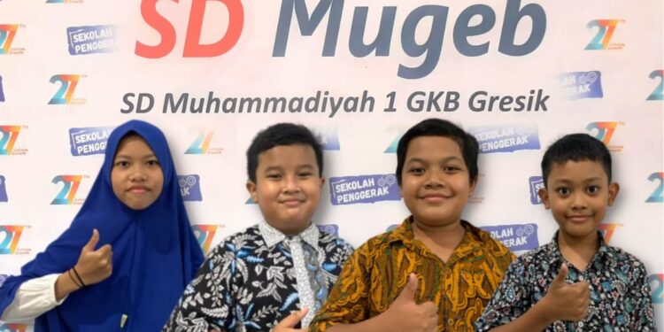 Empat Siswa SD Mugeb Menangkan Lomba Foto dan Vlog Museum Sunan Giri