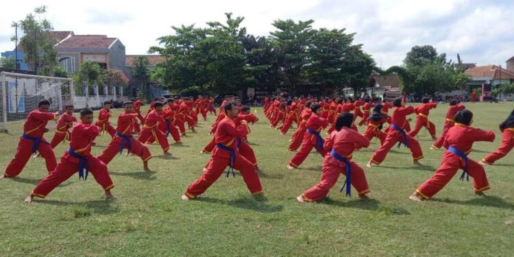 Jelang Pembukaan Muktamar, 700 anggota Tapak Suci se Soloraya Latihan Massal