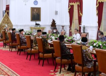 Presiden Joko Widodo Terima Pimpinan Pusat Muhammadiyah