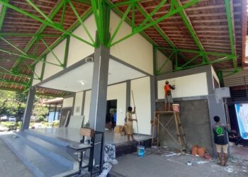Panitia Muktamar Renovasi GOR UMS Untuk Sidang Aisyiyah