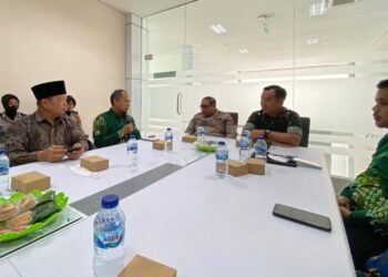 Maraton, Panitia Penerima Muktamar beraudiensi dengan Kapolres Sragen, Kapolres Wonogiri dan Dandim Wonogiri