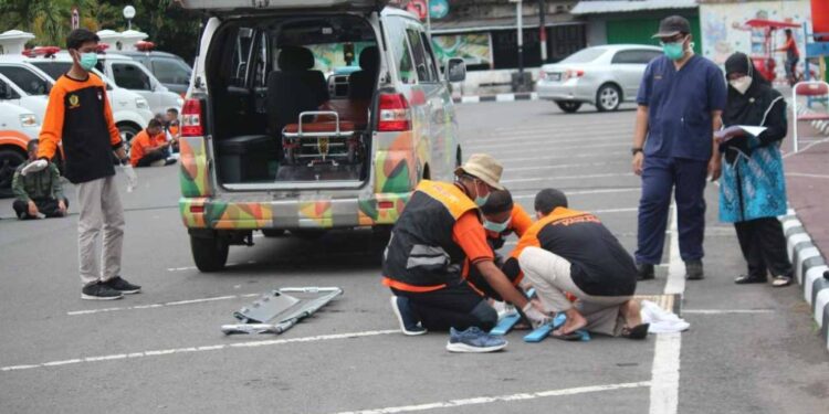 Tingkatkan Kesiap Siagaan Jelang Muktamar 48, 20 Kelompok Relawan Ambulan Ikuti Lomba PPGD