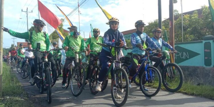 Bupati Klaten Lepas Gowes To Muktamar Tahap kelima Diikuti 1500 peserta