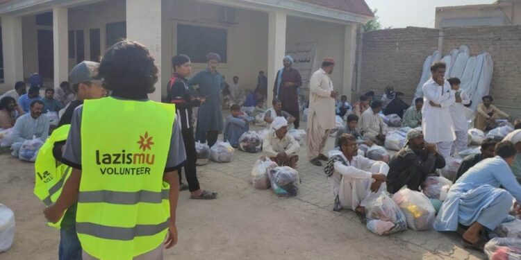 Respons Cepat, PCIM Pakistan Dan Lazis Muhammadiyah Salurkan Bantuan Untuk Penyintas Banjir