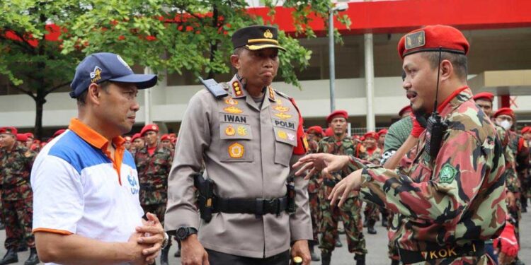 Kapolresta Surakarta, Bangga dan Terhormat Bekerjasama Dengan Kokam Amankan Muktamar