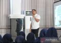 Polres Jakbar sosialisasikan bahaya narkoba ke SMK 4 Muhammadiyah