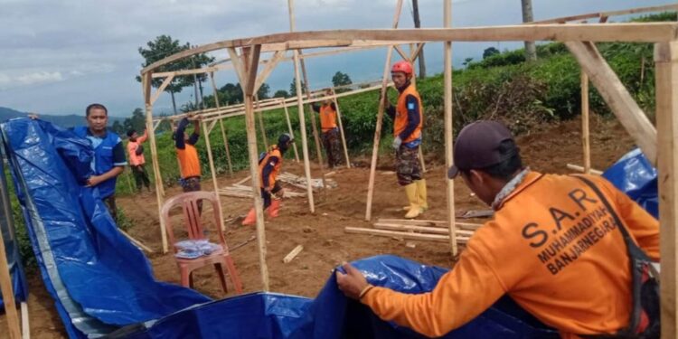 Muhammadiyah Bangun Hunian Darurat, Libatkan Warga Penyintas Gempa Cianjur