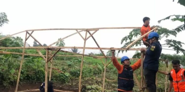 Muhammadiyah libatkan warga bangun hunian darurat di Cianjur