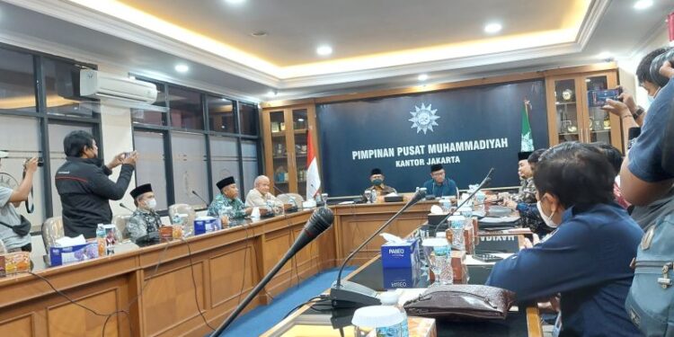 KPU menyambangi Muhammadiyah minta dukungan untuk Pemilu 2024