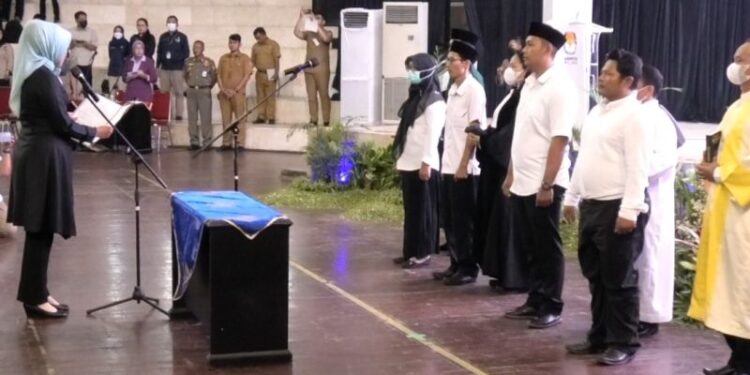 Lantik 1.170 PPS, Ketua KPU Malang imbau atasi masalah klasik