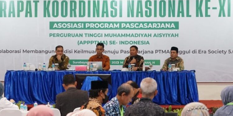 Universitas Muhammadiyah Surabaya tuan rumah Rakornas XI APPPTMA 2023