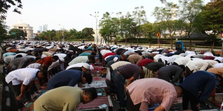 Muhammadiyah serukan “Ukhuwah Islamiyah” dari Tugu Pahlawan Surabaya