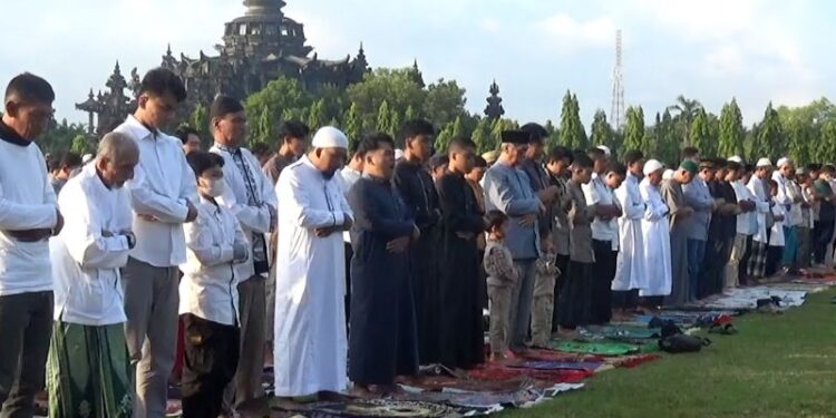 Sholat Id di Renon, Muhammadiyah Bali ingatkan tetap jaga kesatuan
