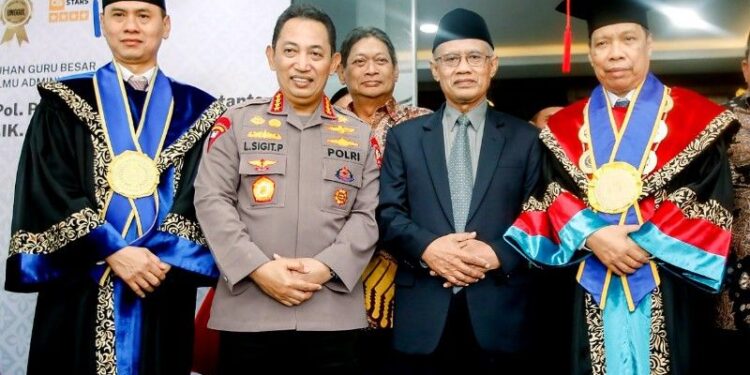 UMSU kukuhkan Irjen Pol Dadang Hartanto jadi Guru Besar