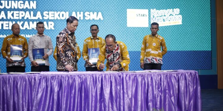 UMSU dan 33 SMA di Kampar Riau Jalin Kerjasama