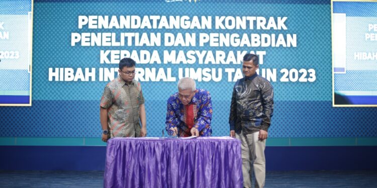 UMSU Kucurkan Rp. 2,3 M Untuk 214 Penerima Hibah Penelitian Internal