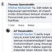 Pemuda Muhammadiyah Berharap Penyidik Proses Thomas Djamaluddin