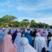 Suasana Sholat Idul Adha di Lapangan Sempur Bogor