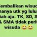 Biaya Wisuda TK, SD, SMP, dan SMA Kuras Kocek Orang Tua, Tradisinya Perlu Dilanjutkan?