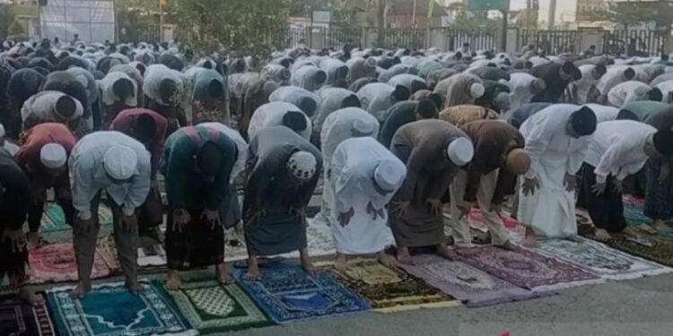Ribuan jemaah Muhammadiyah padati lokasi salat Idul Adha di NTB