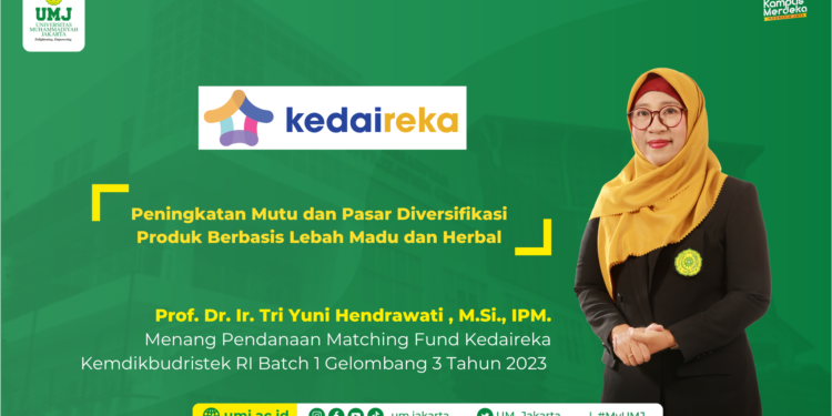 Produk Herbal UMJ Raih Pendanaan Matching Fund KEDAIREKA 2023