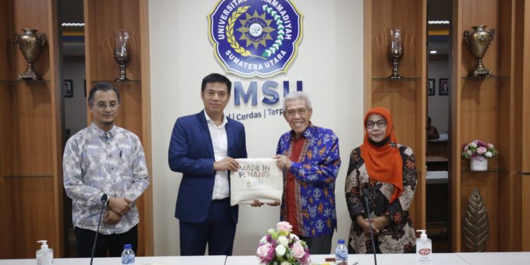 Penang Halal Internasional Kunjungi UMSU: Edukasi Halal Center Harus Dilakukan Lebih Masif