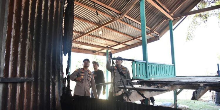 Polres Bireuen selidiki kebakaran balai pengajian Muhammadiyah
