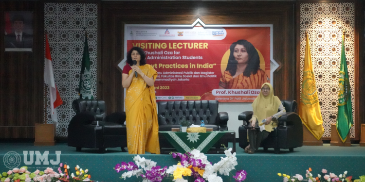 FISIP UMJ Undang Visiting Lecture dari India