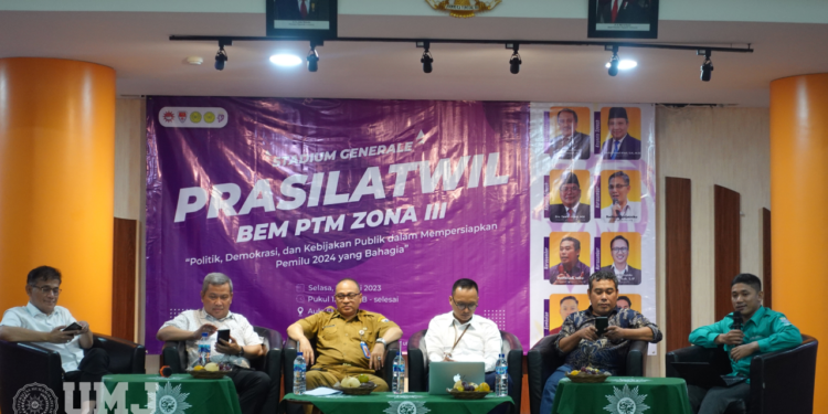 BEM UMJ Undang Pengamat Politik, Bicara Soal Demokrasi dan Pemilu 2024