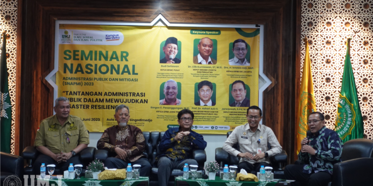 FISIP UMJ Gelar Seminar Mitigasi Bencana