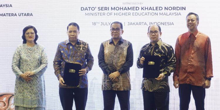 Didukung Menteri Pendidikan Malaysia dan Dirjen Dikti, UMSU Jalin Kerja Sama Internasional dengan MQA Malaysia