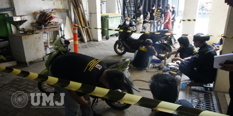HIMA Mesin FT UMJ: Buka Service Gratis Sepeda Motor 