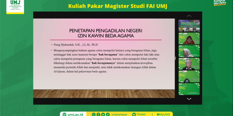 Program Magister FAI Selenggarakan Kuliah Pakar Bahas Eksistensi Hukum Islam di Indonesia