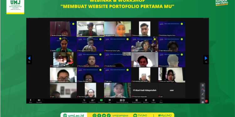 Mahasiswa Prodi TI FT UMJ Perlu Membuat Website Portofolio