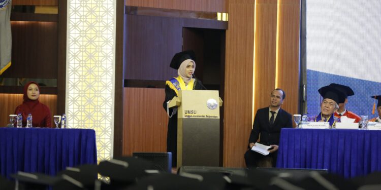 Busyro Muqoddas Pidato di Wisuda UMSU: Bangga Ada Mahasiswa Asing