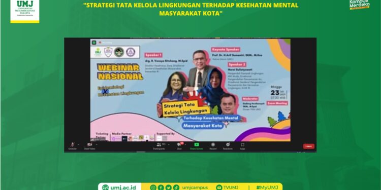 Mahasiswa FKM UMJ Gelar Webinar Kesehatan Nasional