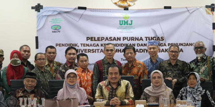 Pelepasan Purna Tugas Dosen dan Tendik UMJ