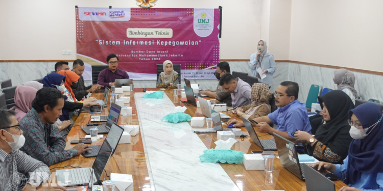 SDI UMJ Gelar Bimbingan Teknis Sistem Informasi Kepegawaian
